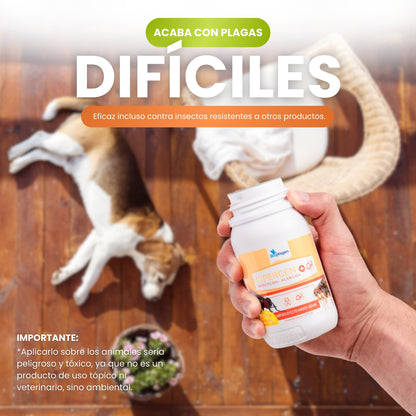 Insecticida Concentrado con Cipermetrina 9,3% | Acción Rápida y Protección Prolongada contra Insectos