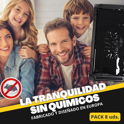 Trampas Adhesivas para Ratas y Ratones | Pegamento Extra Fuerte Sin Veneno ni Biocidas
