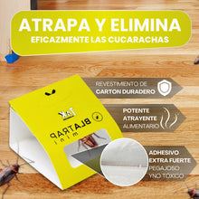 BlaTrapMini Trampas Adhesivas para Cucarachas Extra Fuertes | Atrayente Alimentario Sin Veneno ni Biocidas