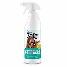 Neutralizador de Olores para Mascotas PODY Bioplagen 650 ml | Elimina Olores en Camas, Alfombras y Superficies