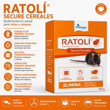 Ratolí Secure Cereales 150 g | Rodenticida en Grano con Bromadiolona