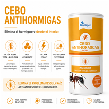 Cebo Antihormigas AMP 2MG 500 g | Insecticida Microgranulado | Bioplagen