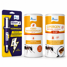 Pack Completo Tratamiento Hormigas Interior y Exterior | Eliminación Total del Hormiguero