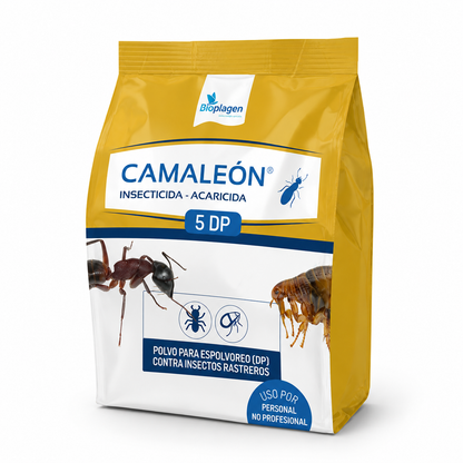 Camaleón 5 DP | Insecticida Acaricida en Polvo para Hormigas, Pulgas, Garrapatas y Ácaros