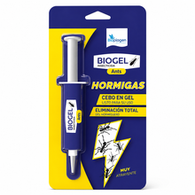 BIOGEL ANTS® Gel Antihormigas 5 g | Elimina el Hormiguero | Cebo en Gel Listo para Usar | Imidacloprid 0,01% | Uso Doméstico